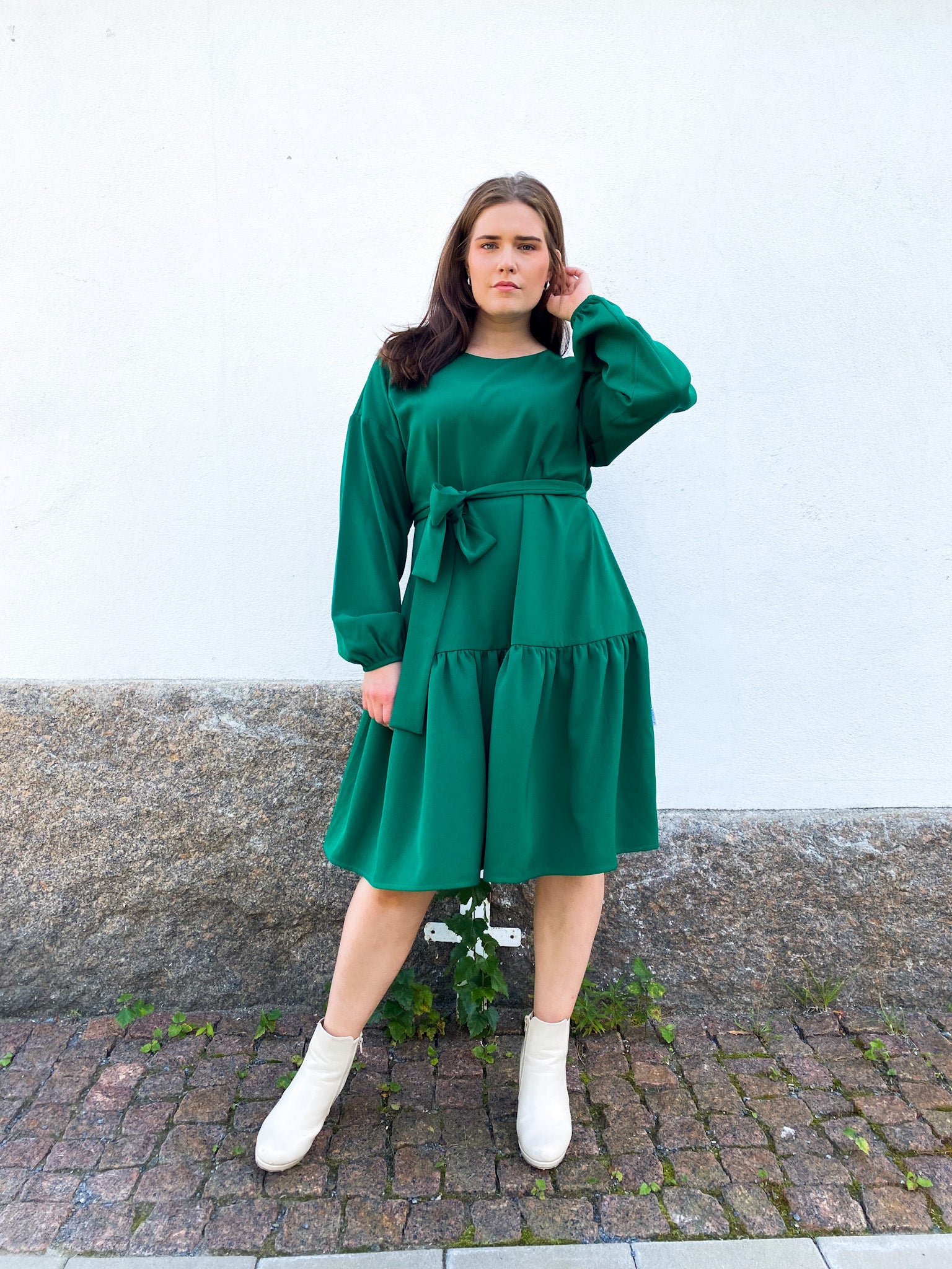 Lilia mekko (täydellinen vihreä)