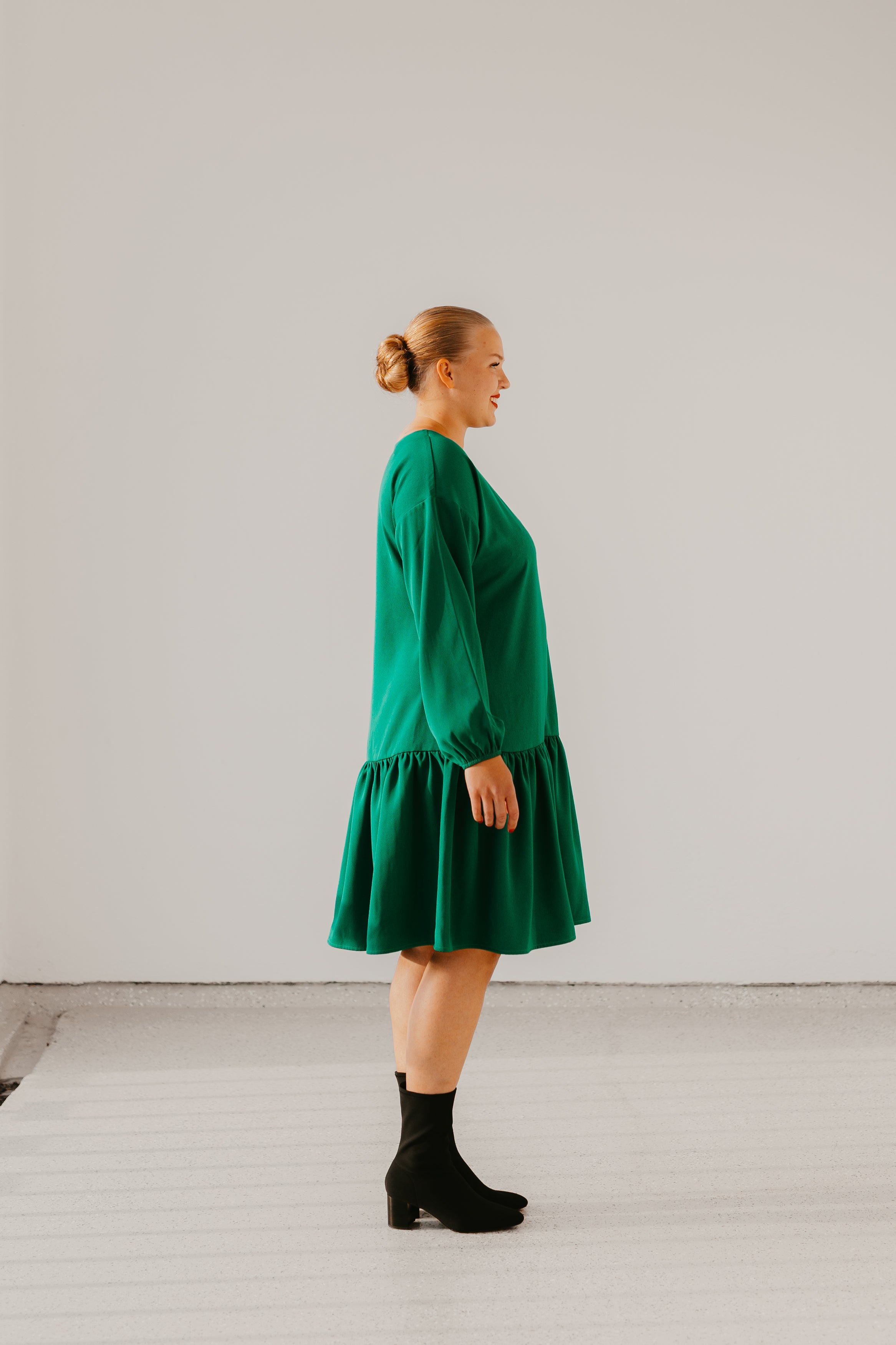 Lilia mekko (täydellinen vihreä)