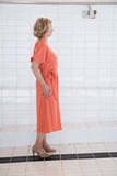Livia (persikka) maxi mekko