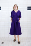 Livia (violetti) maxi mekko PIENI ERÄ!