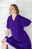 Livia (violetti) maxi mekko PIENI ERÄ!